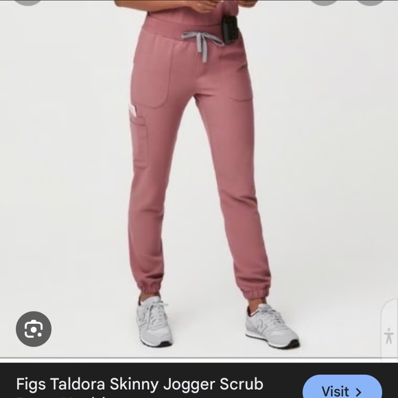 Figs Mauve Scrub Pants - Picture 5 of 5